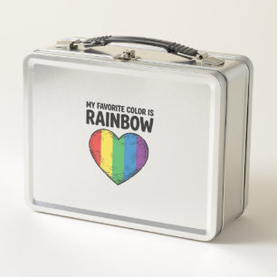 Regenboog Hart Vintage Gravure Favoriete Kleur Shi