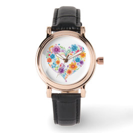 Regenboog Hart Vrouwen Horloge