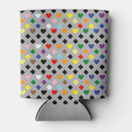 Regenboog Harten Blikjeskoeler