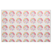 Regenboog & Harten Stof (Fat Quarter)