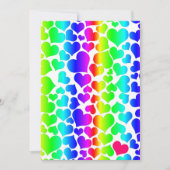 regenboog harten trots kaart (Voorkant)