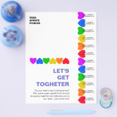 Regenboog Hartlijn Flyer (Enkel)