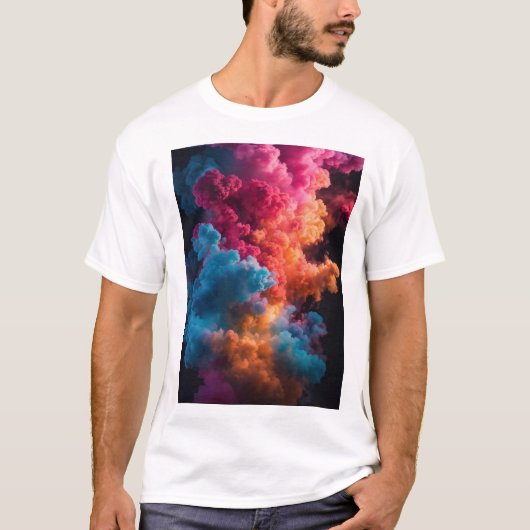 Regenboog heldere T - shirts (Voorkant)