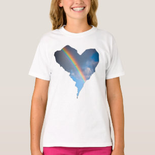 Regenboog Hemel Hart Tote Tas   Dromerige Natuur C T-shirt