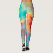 Regenboog Hemel Leggings (Achterkant)