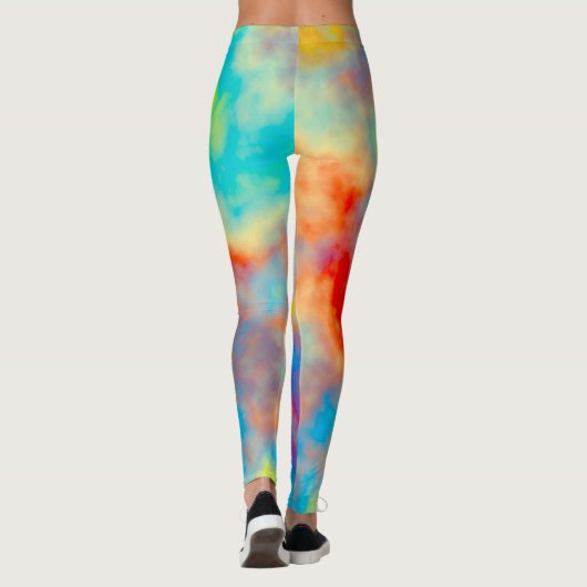 Regenboog Hemel Leggings (Achterkant)