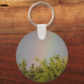 Regenboog Hemel Sleutelhanger (Voorkant)