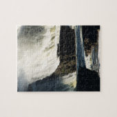 Regenboog Herfsten bij Ausable Chasm Puzzle Legpuzzel (Horizontaal)