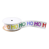 Regenboog Ho Ho Ho lint (Spoel)