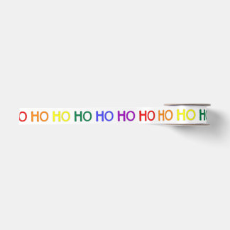 Regenboog Ho Ho Ho lint