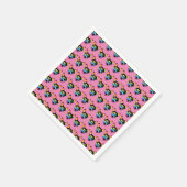 Regenboog Hond, papieren servetten (Hoek)