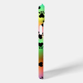Regenboog Hondenpootafdrukken Case-Mate iPhone Case (Achterkant / Rechts)