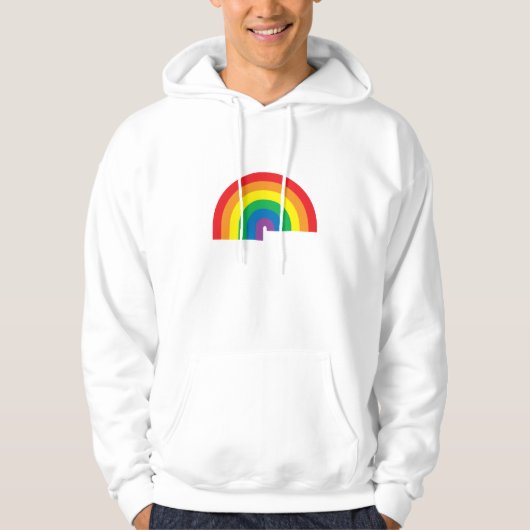 Regenboog Hoodie (Voorkant)