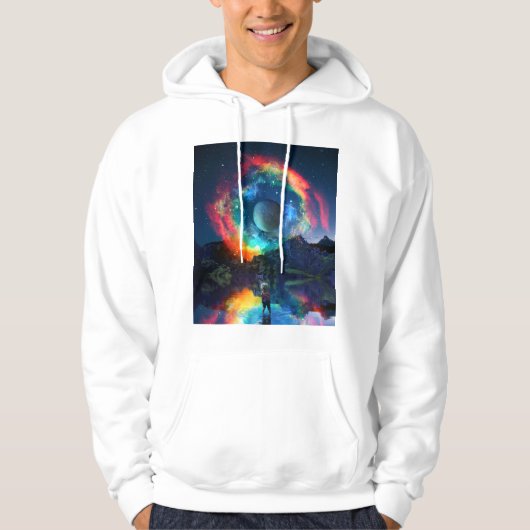 Regenboog Hoodie (Voorkant)