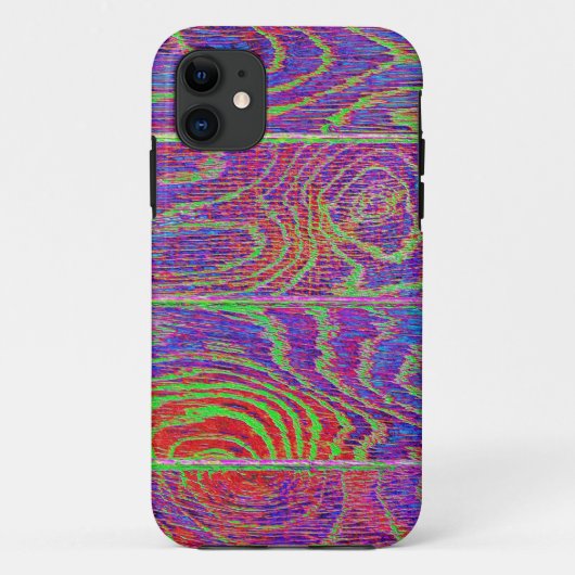 Regenboog Houten Vloerbedekking Case-Mate iPhone Case (Achterkant)