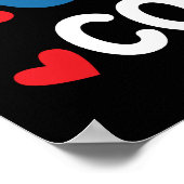 Regenboog Ik ben een trots autisme neef Autisme Be Poster (Hoek)