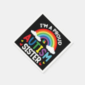 Regenboog Ik ben een trots autisme zuster Autism A Servet (Hoek)