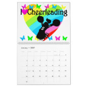 REGENBOOG IK HOU VAN CHEERLEADERKALENDER KALENDER (Jan 2027)