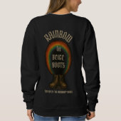 REGENBOOG in BEIGE LAARZEN Trui (Achterkant)