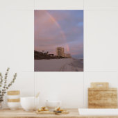 Regenboog in Daytona Beach Print (Keuken)