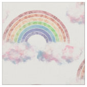 Regenboog in de Abstract-verticale cloud Stof (Close Up)