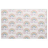 Regenboog in de Abstract-verticale cloud Stof (Fat Quarter)