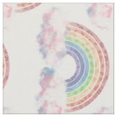 Regenboog in de Abstracte cloud Stof (Close Up)