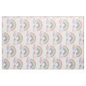 Regenboog in de Abstracte cloud Stof (Fat Quarter)