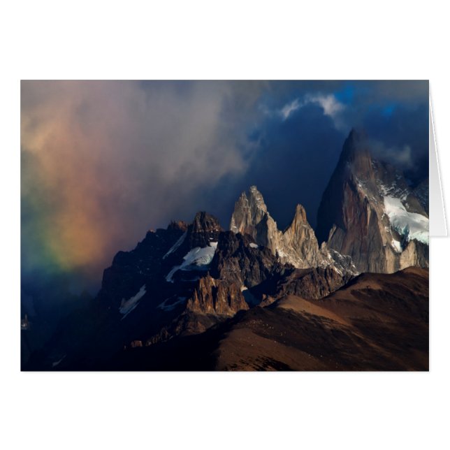Regenboog in de Andes (Voorkant Horizontaal)