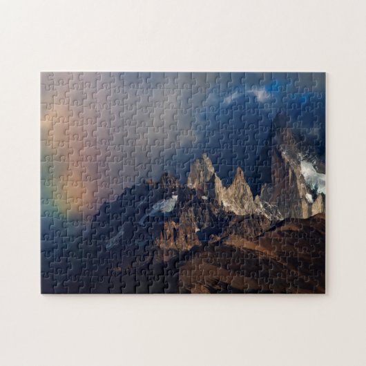Regenboog in de Andes Legpuzzel (Horizontaal)