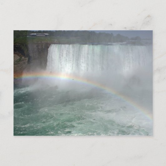 Regenboog in de Niagara-Herfst Briefkaart (Voorkant)