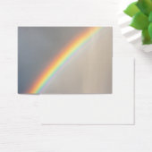 Regenboog in de regen visitekaartje (Bureau)