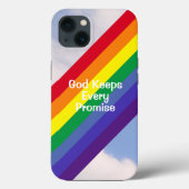 Regenboog in de Sky Inspirerend Bright Cute Case-Mate iPhone Case (Achterkant)