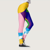 Regenboog in de wolkenLeggings Leggings (Rechts)