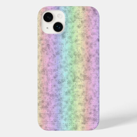 Regenboog in Elephant Skin Leather Optik Case-Mate iPhone Case (Achterkant)