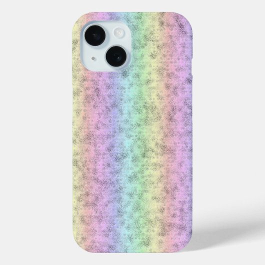 Regenboog in Elephant Skin Leather Optik Case-Mate iPhone Case (Achterkant)