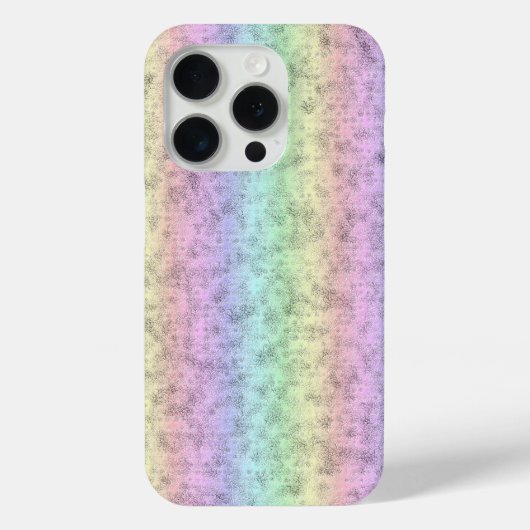 Regenboog in Elephant Skin Leather Optik Case-Mate iPhone Case (Achterkant)