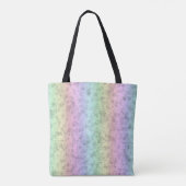 Regenboog in Elephant Skin Leather Optik Tote Bag (Achterkant)