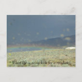 Regenboog in het leven. briefkaart (Voorkant)