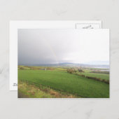 Regenboog in Ierland Briefkaart (Voorkant / Achterkant)