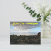 Regenboog in Joshua-boom Briefkaart (Staand voorkant)