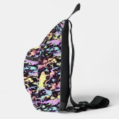 regenboog inkt spat extreme : sling bag (Rechts)