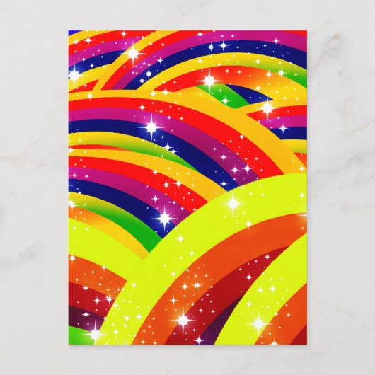 regenboog invasie briefkaart (Voorkant)