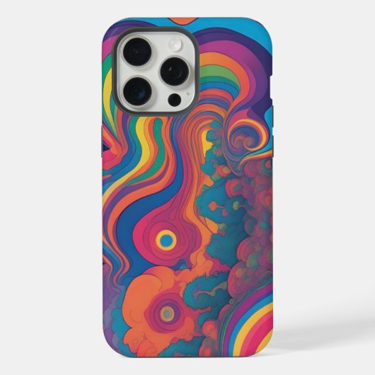 Regenboog iPhone Hoesje (Achterkant)