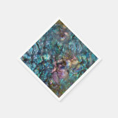 Regenboog Iridele Abalone Strand Schelp Servet (Hoek)