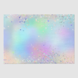 Regenboog Iridiscerende Folie en Holografische Gli Tissuepapier