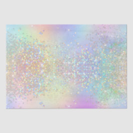 Regenboog Iridiserende Folie en Holografische Glit Tissuepapier