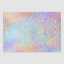 Regenboog Iridiserende Folie en Holografische Glit