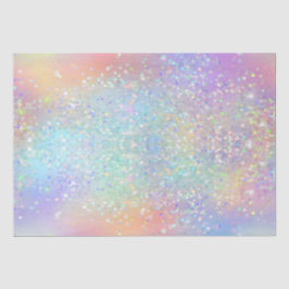 Regenboog Iridiserende Folie en Holografische Glit Tissuepapier
