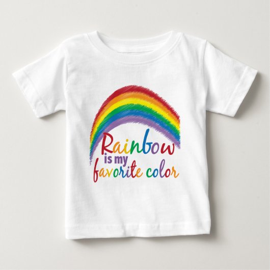 regenboog is mijn favoriete kleur (Voorkant)